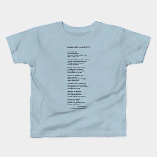 Awakening Divine Self Worth poem Kids T-Shirt